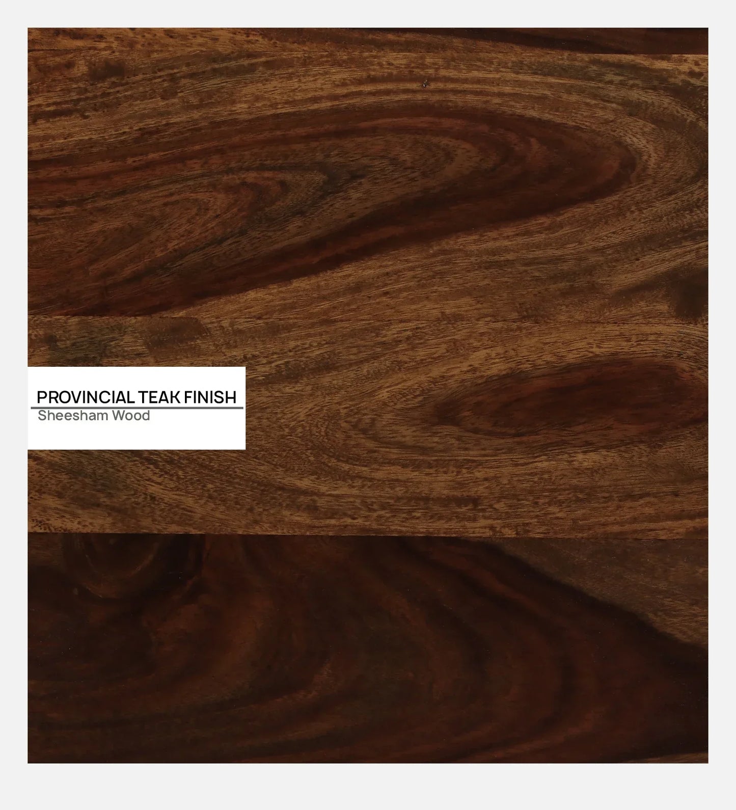 Sheesham Wood Book Case In Scratch Resistant Provincial Teak Finish