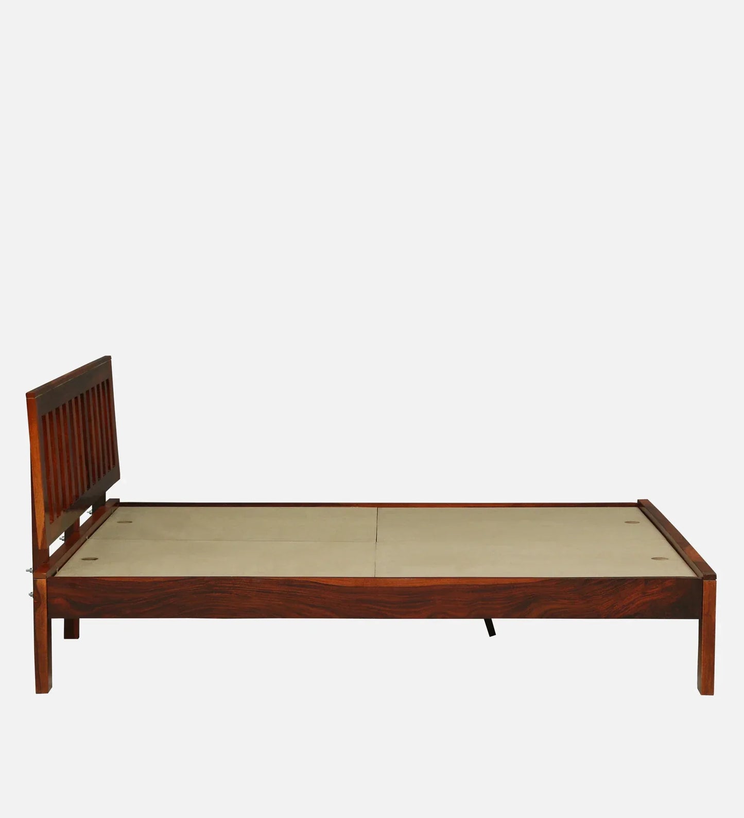 Sheesham Wood King Size Bed In Honey Oak Finish
